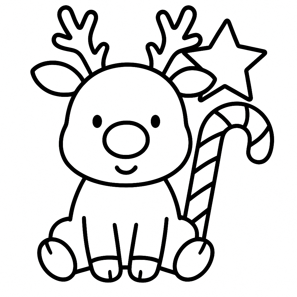 Coloriage {Noël} à imprimer